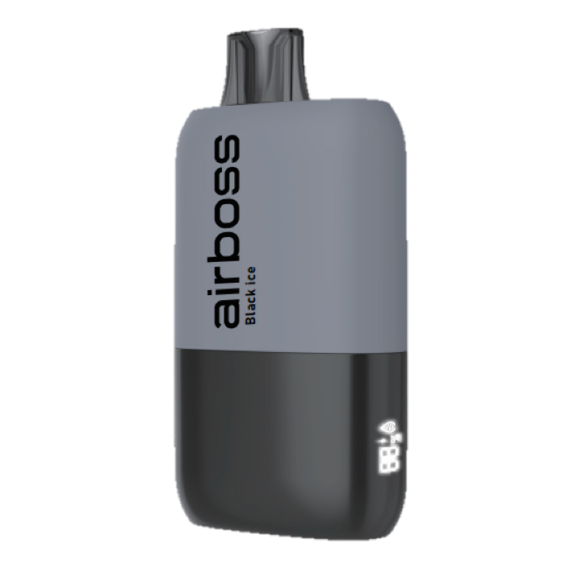 AIRBOSS Cigarrillo Electrónico Desechable 12000 Puffs Sabor Black Ice